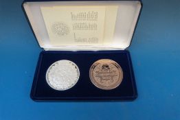 A cased Royal Commonwealth Society Coron