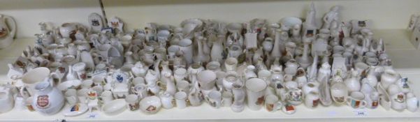 A very large collection of mixed crested