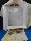 Two souvenir brochures for the Hampton C