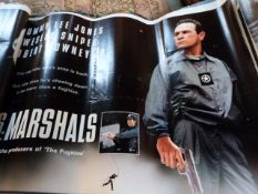 A large collection of film posters