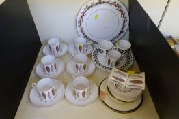 Various ceramics including Susie Cooper