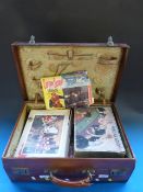 Leather case with games including Escala