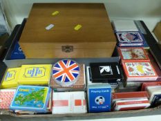 A collection of playing cards to include