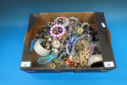 A collection of bangles, bracelets, bead