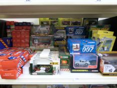 A collection of Corgi and other diecast