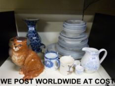 A collection of ceramics including Burle