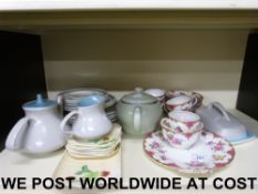 A good collection of ceramics including