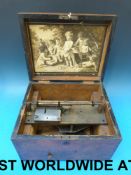 A c1890 Symphonion disc music box to sui