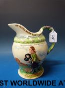 A Crown Devon musical jug 