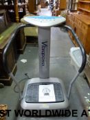 A Vibrapower Plus fitness vibrating plat