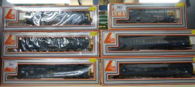 Six Lima 00 gauge diesel locomotives, 20