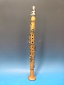 A 19thC boxwood clarinet
