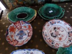 A quantity of 19thC dishes and bowls inc
