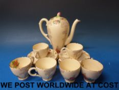 A Royal Cauldon Art Deco coffee service
