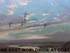 A Peter Scott signed print