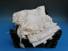 A collection of Edwardian children's clo