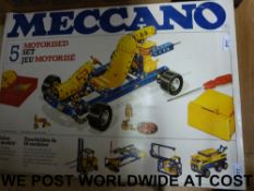 Meccano No 5 motorised set (in original