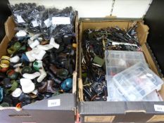 A large collection of Action Man accesso