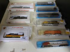 A collection of Bachmann and other N gau