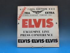 Twenty ELVIS PRESLEY LPs and 24 7in sing