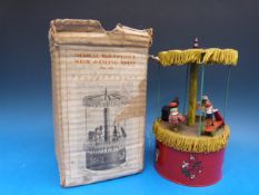 A British clockwork musical roundabout w