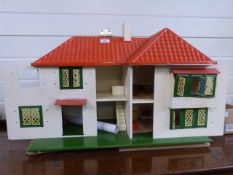 A Tri-ang 1960s doll's house