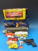 A collection of Corgi and other diecast