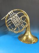 A student French horn by Anborg