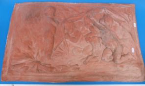 A large and impressive rectangular terra