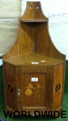 A late 19thC / early 20thC corner cabine