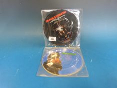 One hundred-plus 7in  picture discs, all
