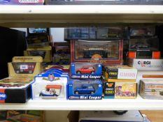 A large collection of Corgi, Dinky and o