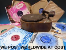 An HMV c1920s (78rpm) electric gramophon