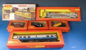 A collection of Tri-ang 00 gauge trains,
