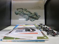 Team Lotus Special Scalextric car togeth