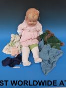 A Pedigree Petite doll with open mouth a