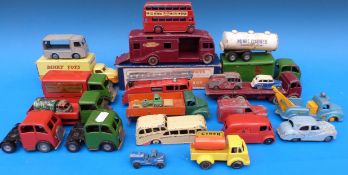 Twenty-four mainly Dinky diecast model v