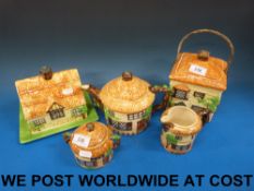 Beswick cottage ware, five pieces includ