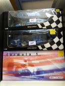 Three Minichamps diecast model Formula 1