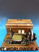 A Harris family No 2 sewing machine with