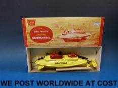 A Sutcliffe clockwork automatic submarin