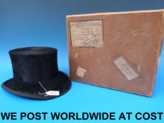 A top hat in box by A Rose of Cardiff  (