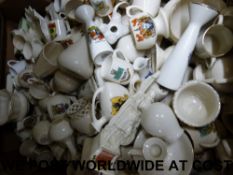 A very large collection of mixed crested