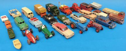 Twenty-six Dinky, Corgi and other diecas