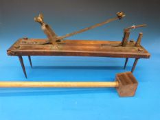 A 19thC Knurr and Spell game (also known