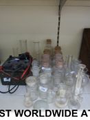 A quantity of lab equipment to include g