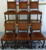 An oak refectory table (length 151cm, wi