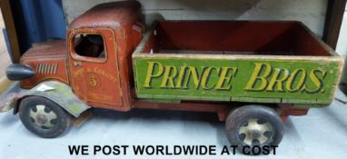 WITHDRAWN A large scale vintage wooden m