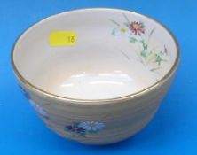 A hand-painted and signed Japanese pedes