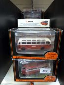 Twenty-one Corgi Original Omnibus Compan